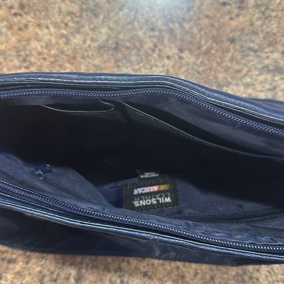 Wilsons Leather Jimmie Johnson Purse Navy Blue Number 48 Nascar - Picture 5 of 13